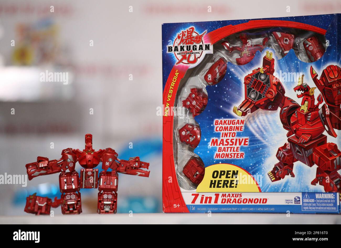 Bakugan 7-in-1 Maxus Helios, from Spin Master, is one of sixteen toys  selected for the Time to Play Holiday 2009 Most Wanted List, Thursday, Oct.  1, 2009, in New York. The suggested