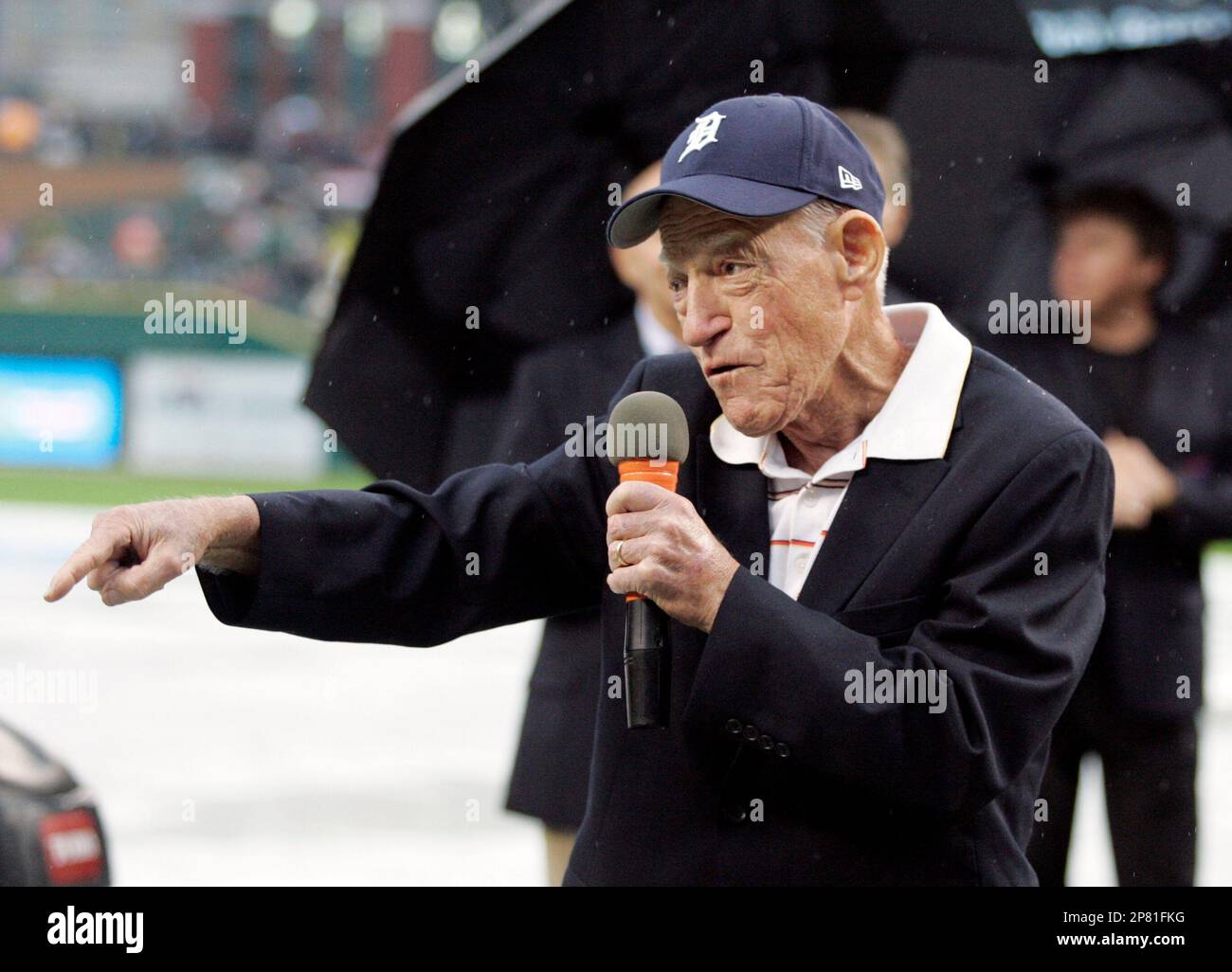 Detroit Tigers manager Sparky Anderson watches from the dugout as his team  loses to the Boston Red Sox, 4-2, in Boston Tuesday, April 11, 1990, to  open the season with two defeats. (