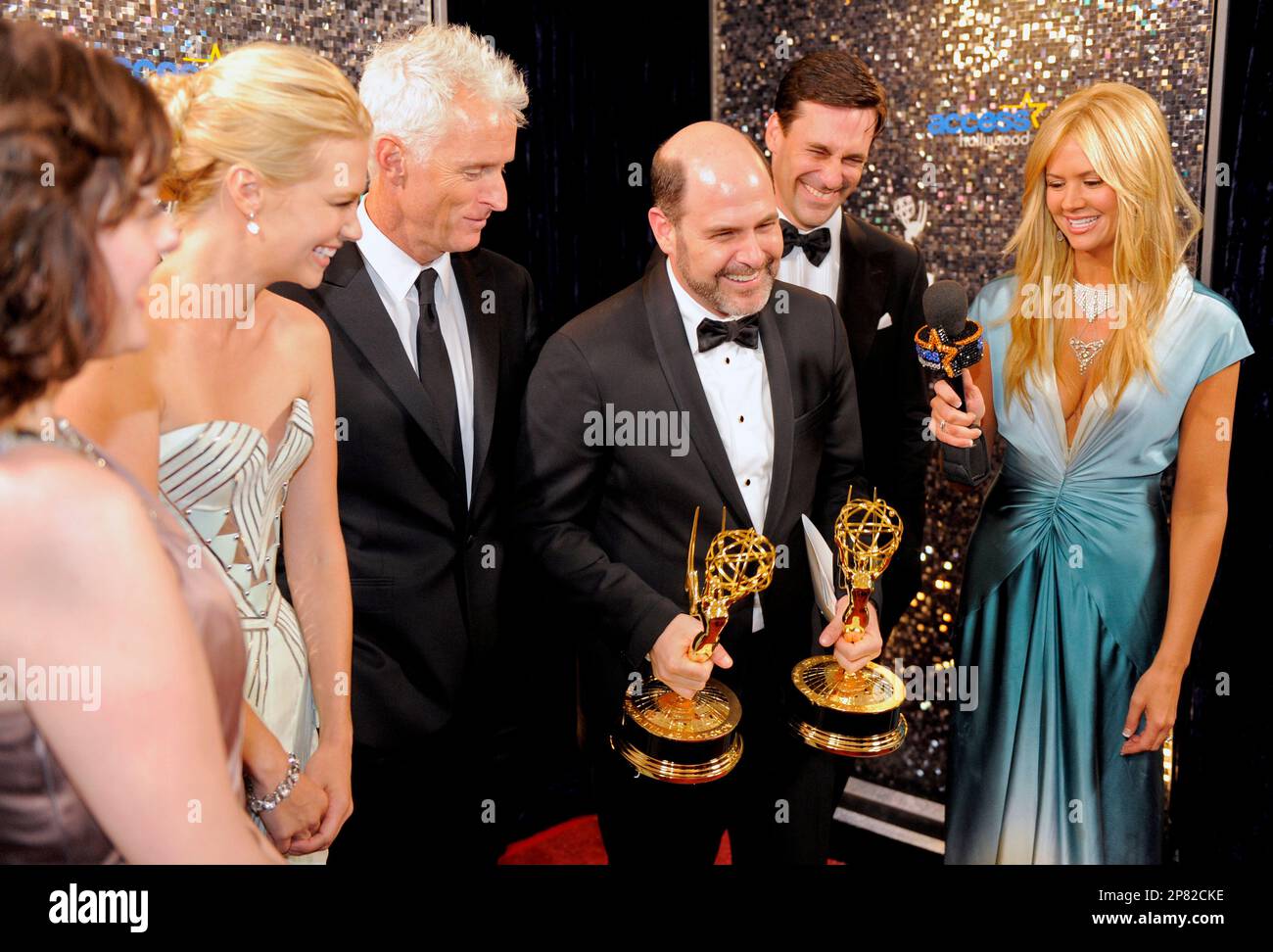 Mad Men Cast Members January Jones John Slatter Executive Producer mad men cast members january jones john slatter executive producer
