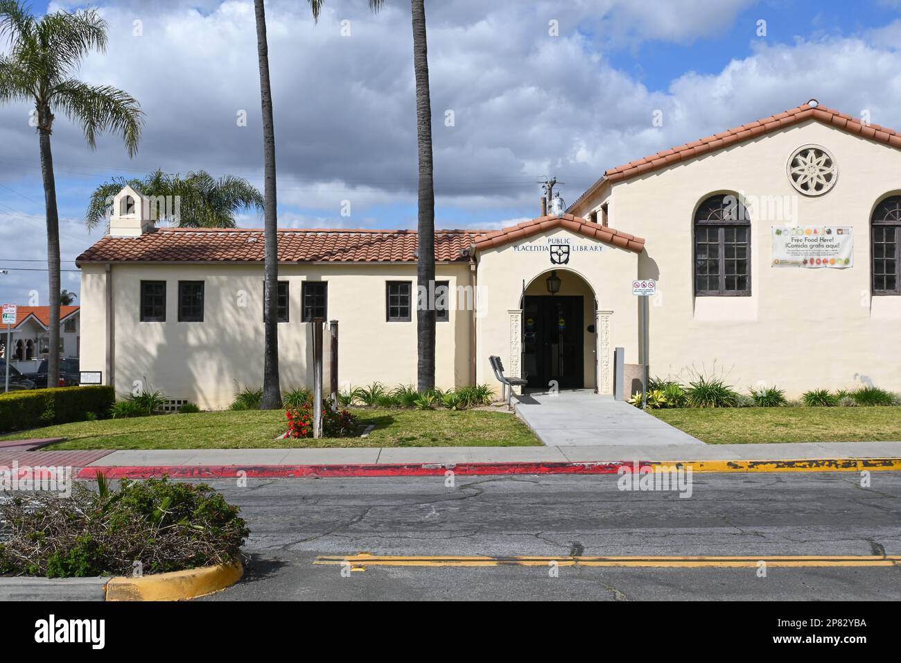 PLACENTIA, CALIFORNIA - 8 MAR 2023: Placentia Library in the Edwin ...