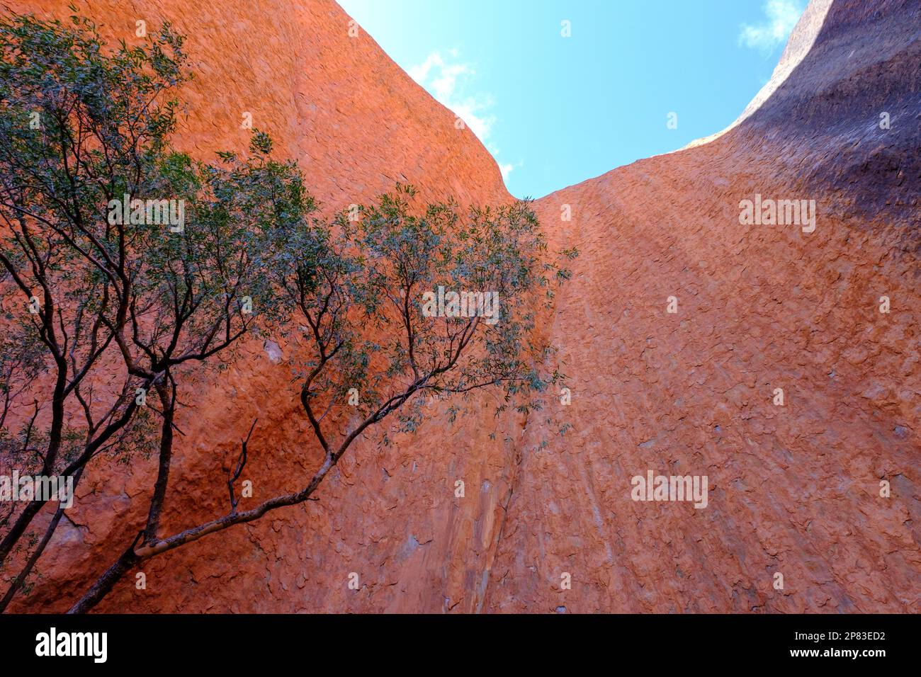 Kantju Gorge at Uluru, Central Australia Stock Photo