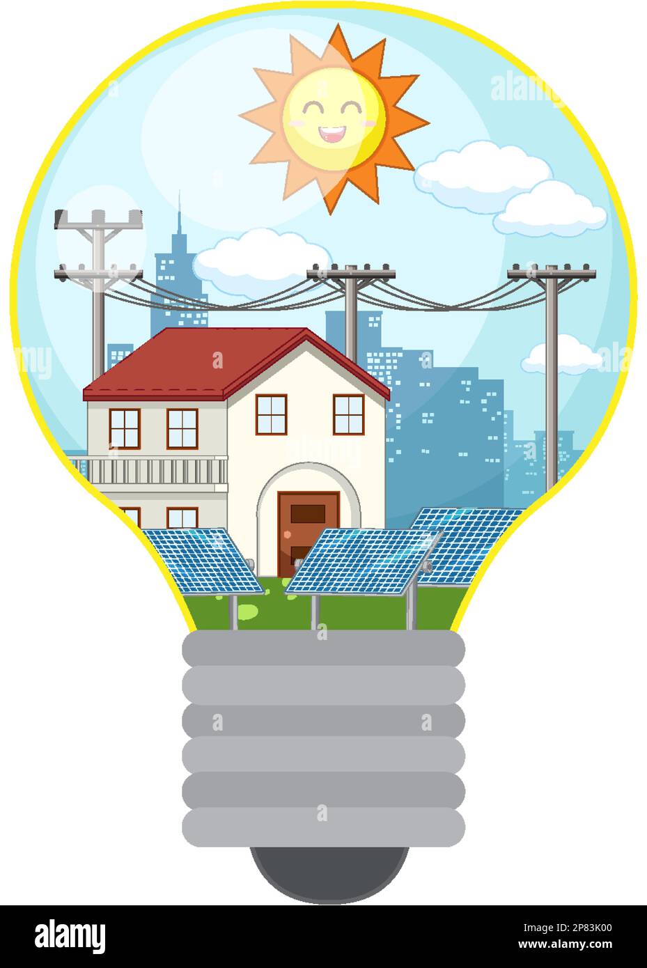 Green energy vector concept illustration Stock Vector Image & Art - Alamy
