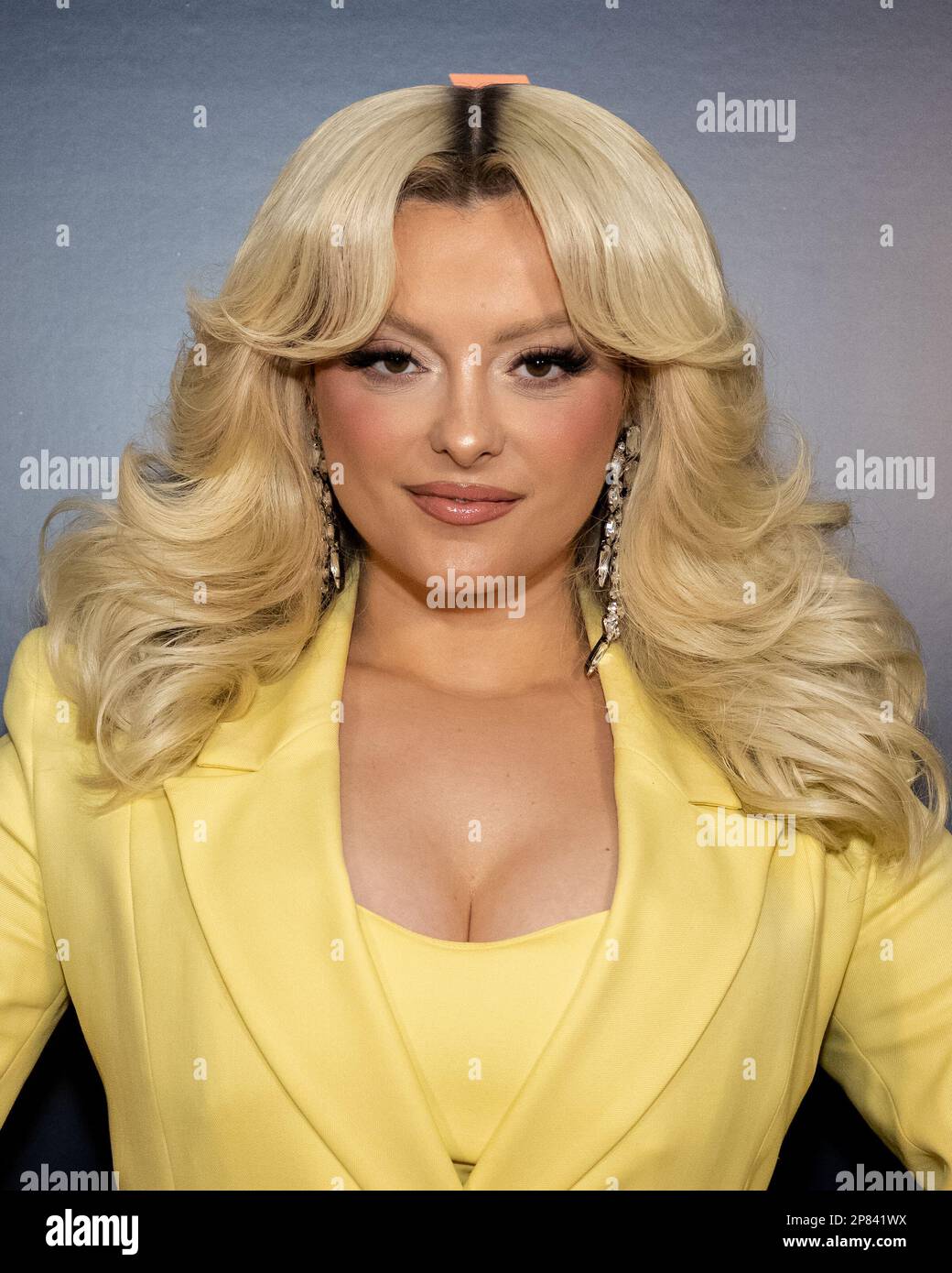 Bebe Rexha arrives on the red carpet for Audacy’s “Leading Ladies