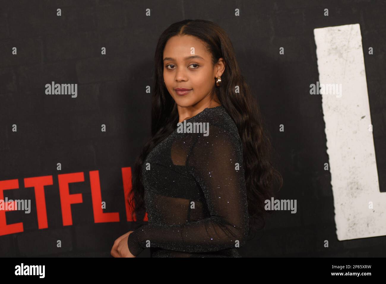 New York, USA. 08th Mar, 2023. Winta Zesu attends the ‘Luther: The