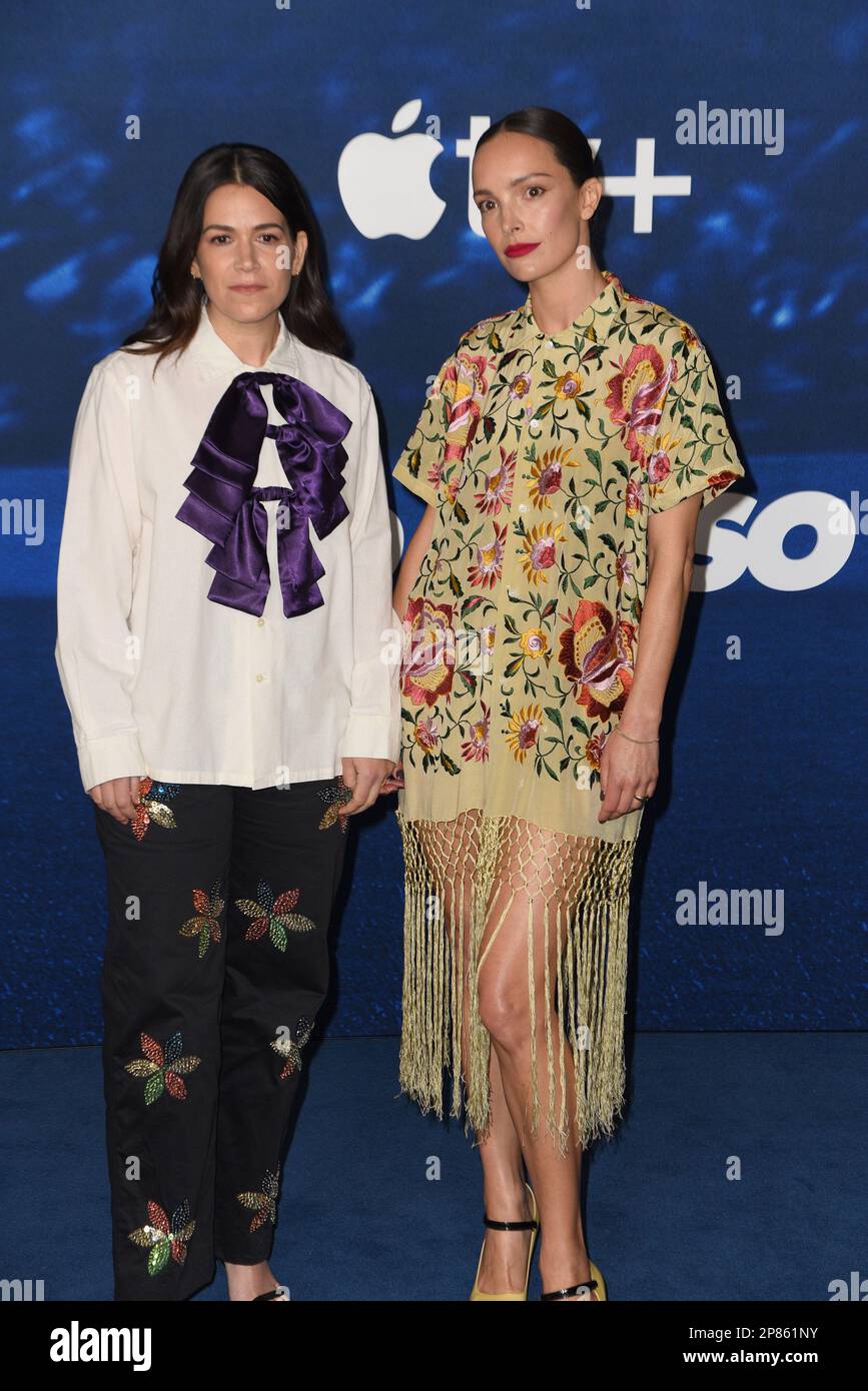 Jodi Balfour, Abbi Jacobson attends the "Ted Lasso" - Season 3 Premiere