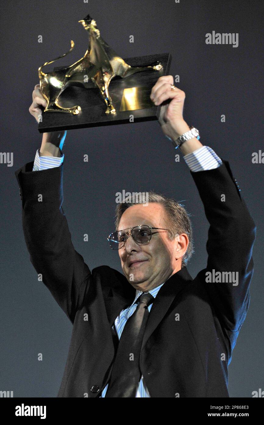 U S Director William Friedkin Raises The Leopard Of Honour He Received u-s-director-william-friedkin-raises-the-leopard-of-honour-he-received