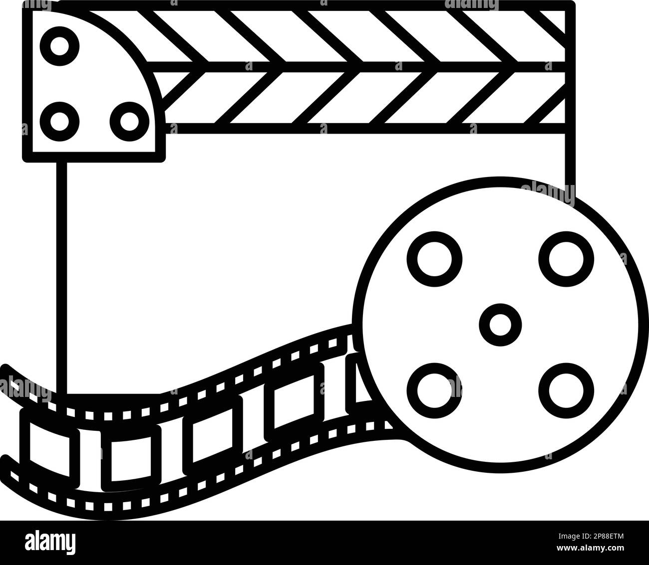 Movie reel Black and White Stock Photos & Images - Page 2 - Alamy