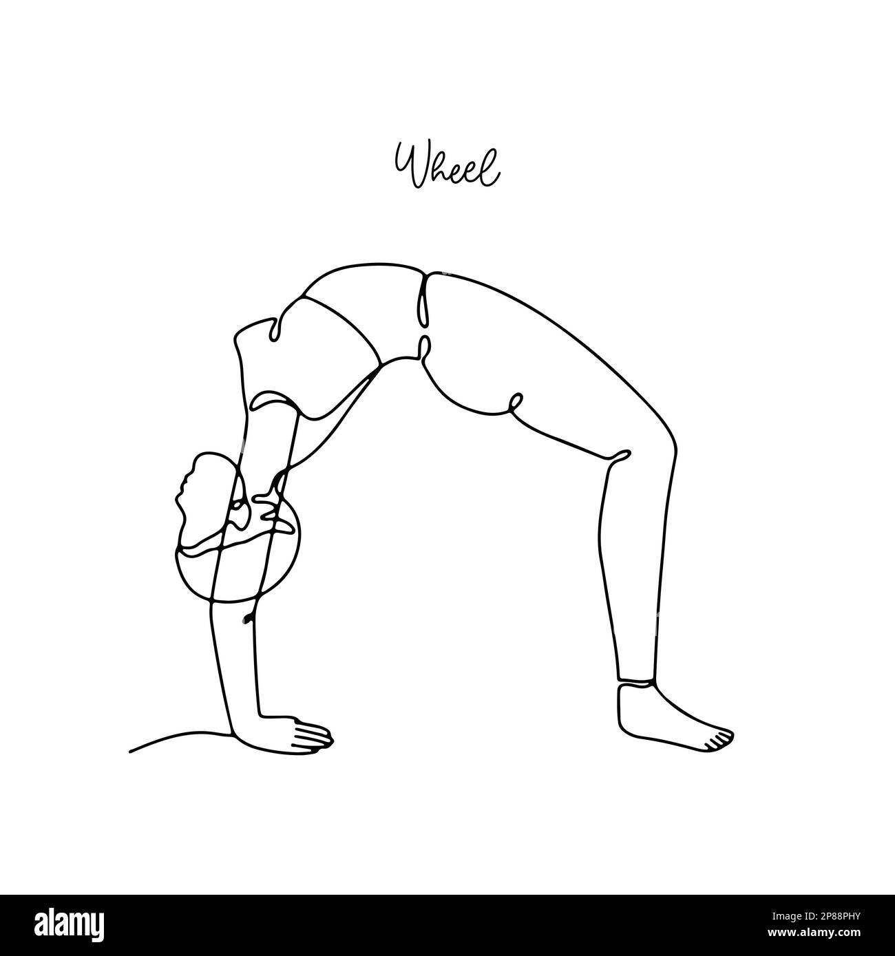 Women Yoga Pose Meditation Relaxing Line Art illustration 6141099 Vector Art  at Vecteezy