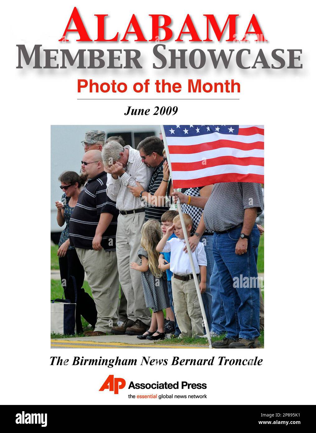 FILE - This June 11, 2009 file photo shows four-year-old Caden Lawson  Parrish surrounded by family, saluting as the coffin holding his father,  Army Spc. Charles Dustin "Dusty" Parrish is removed by