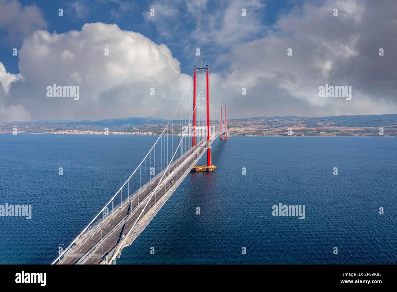 new bridge connecting two continents 1915 canakkale bridge (dardanelles bridge), Canakkale 