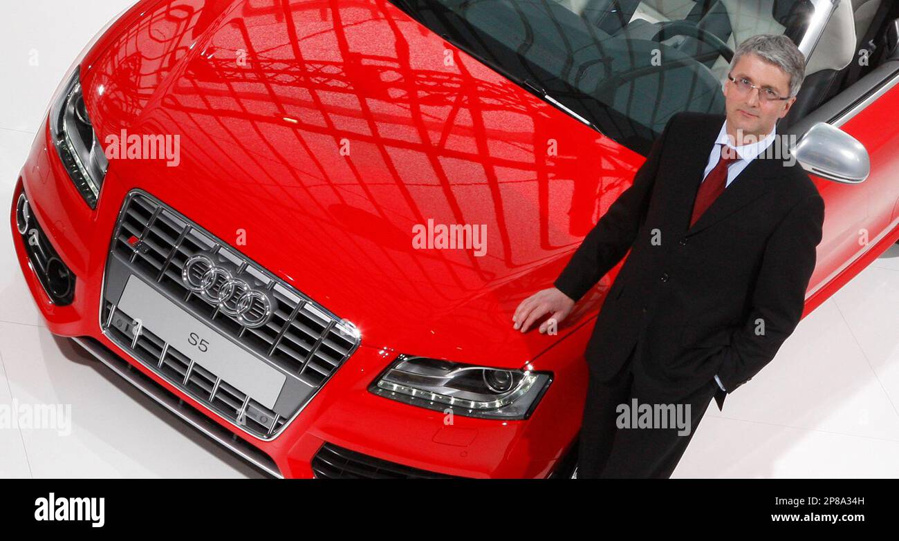 ARCHIV - Rupert Stadler, Vorsitzender des Vorstandes der Audi AG ...