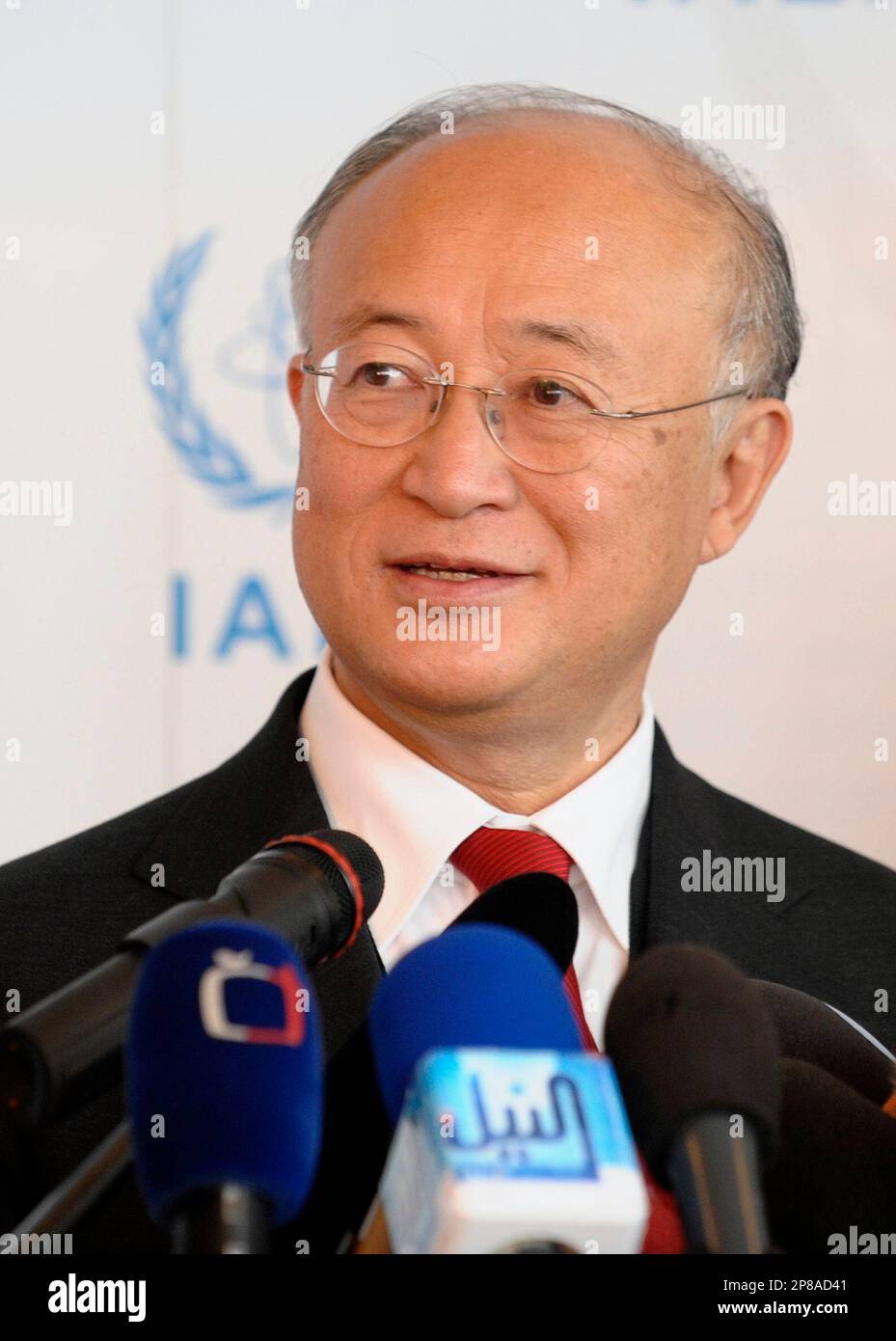 New Director General Of The IAEA Japan s Yukiya Amano Is Seen After new-director-general-of-the-iaea-japan-s-yukiya-amano-is-seen-after