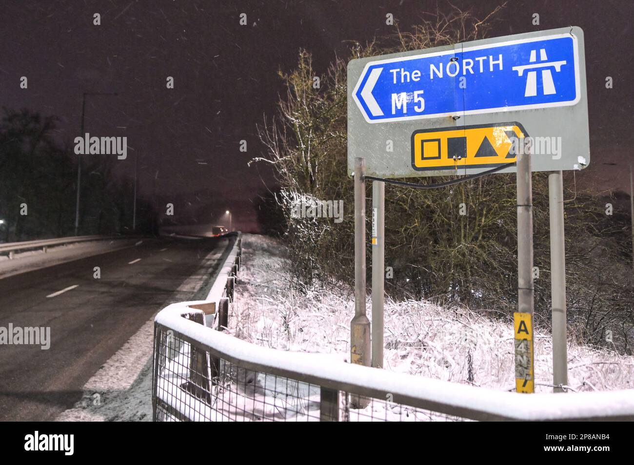 M5 Junction 4 Bromsgrove, 9th March 2023 A man has recieved life