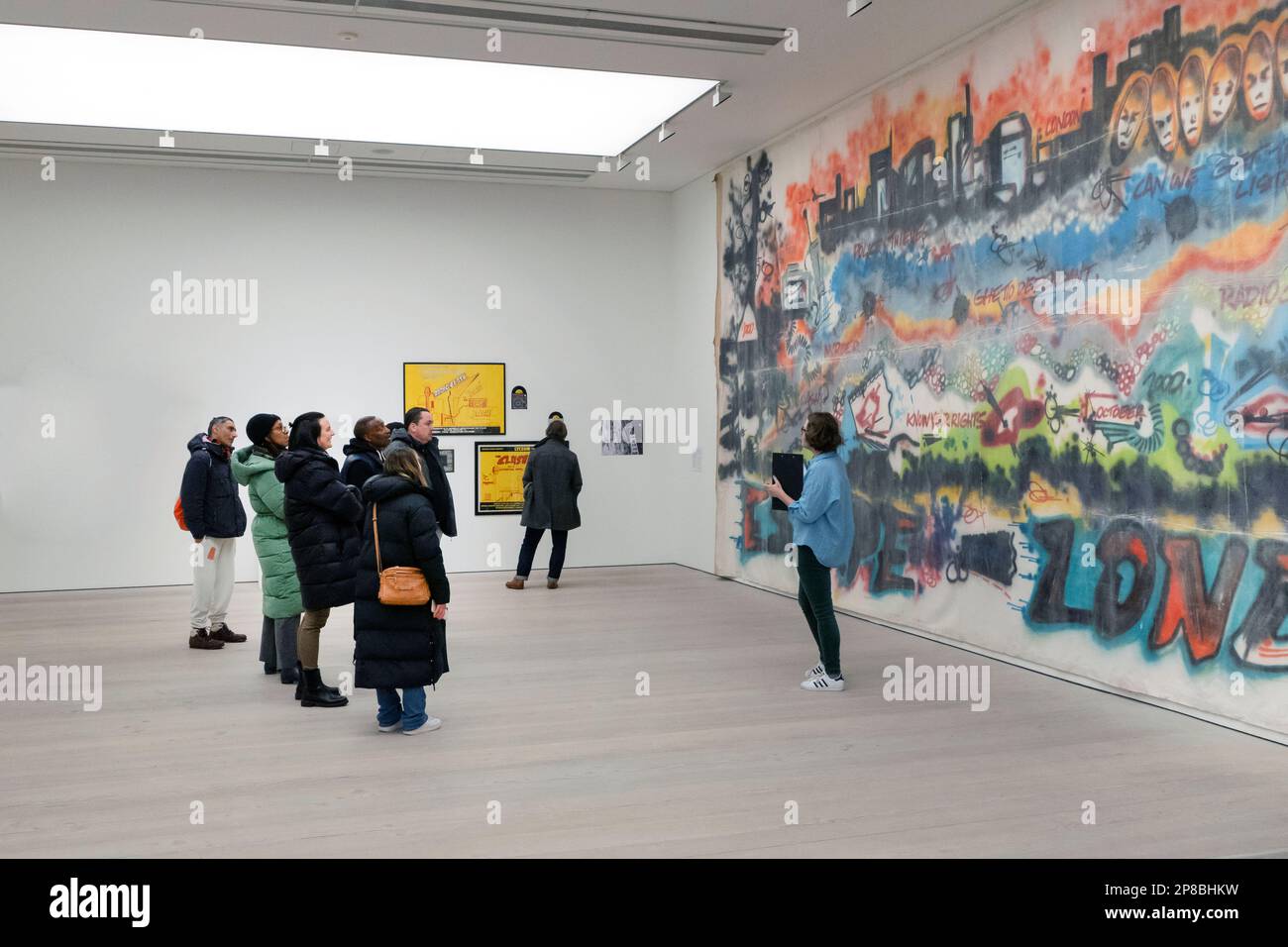 Beyond the Streets exhibition at the Saatchi Gallery London UK Stock Photo
