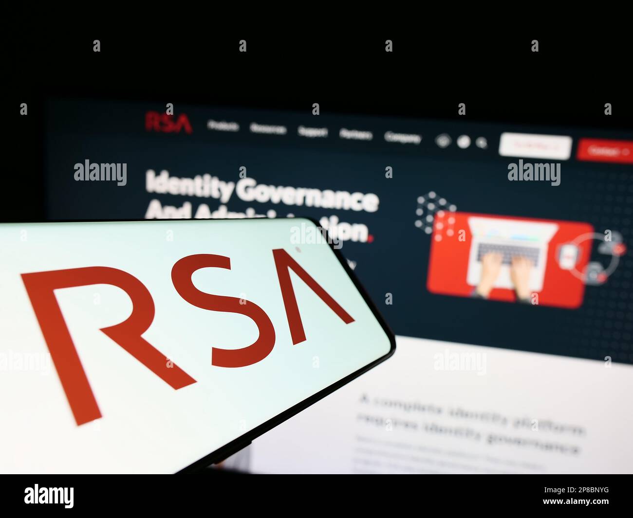 Rsa marketing logo hires stock photography and images Alamy