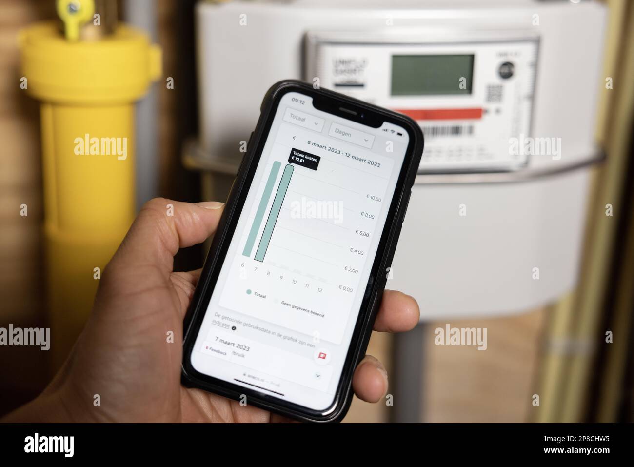 ILLUSTRATIVE European gas price to lowest level since summer 2021.ANP