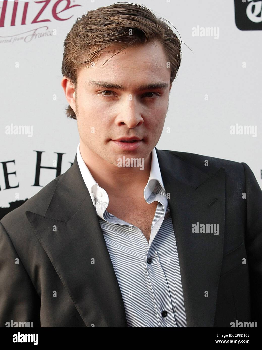 Actor Ed Westwick arrives at the Hollywood Life 11th Annual Young