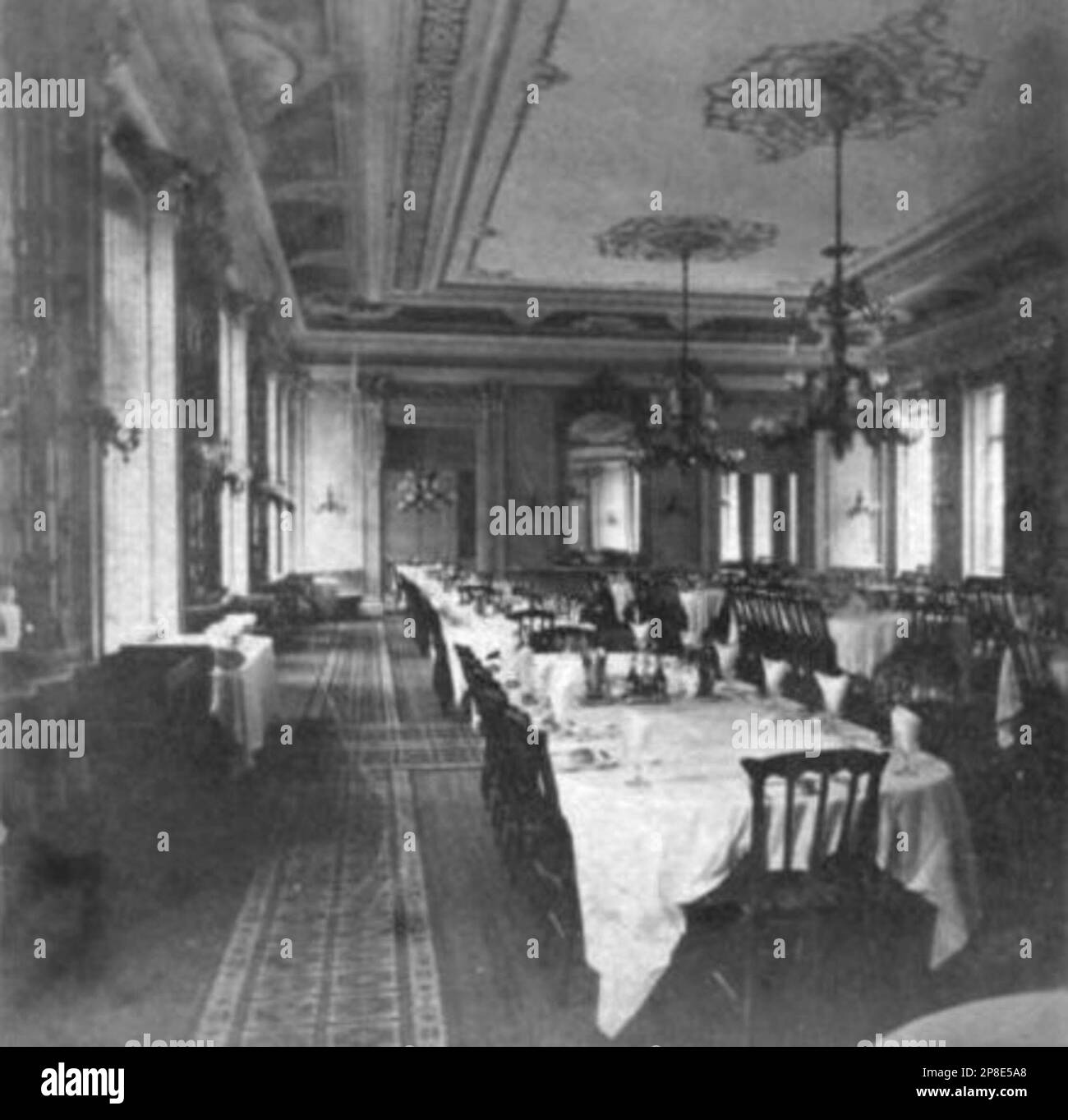 St Nicholas dining room Stock Photo
