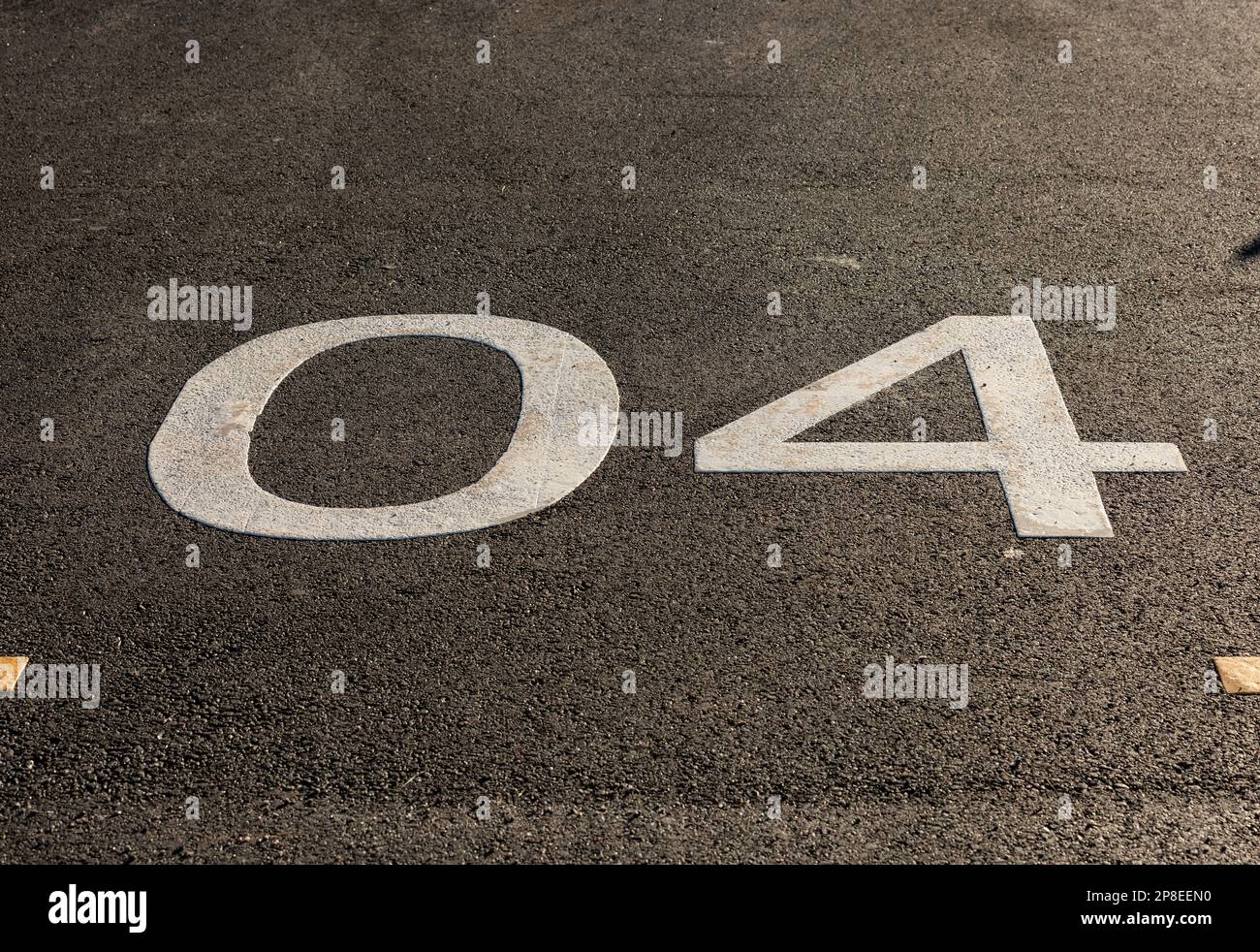 3d 04 number hi-res stock photography and images - Alamy