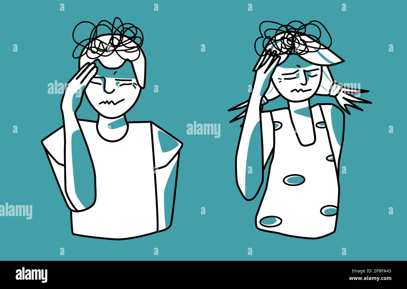 Cover my eyes Stock Vector Images Alamy