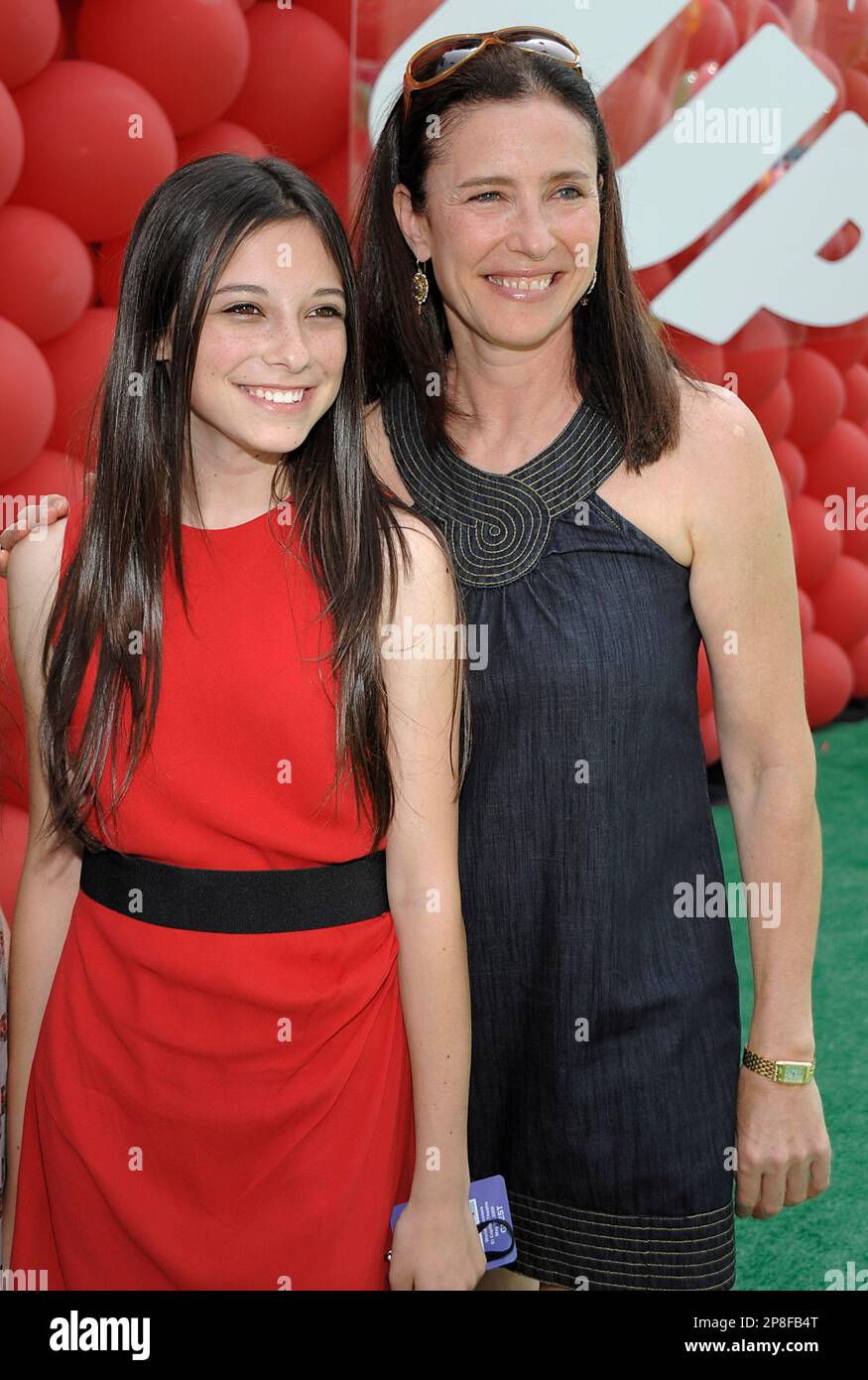 Actress Mimi Rogers, right, and her daughter Lucy Rogers arrive at the ...