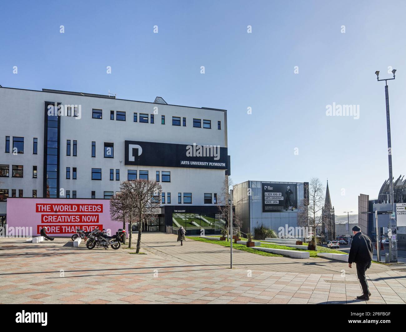 The award winning Arts University Plymouth, formerly Plymouth College
