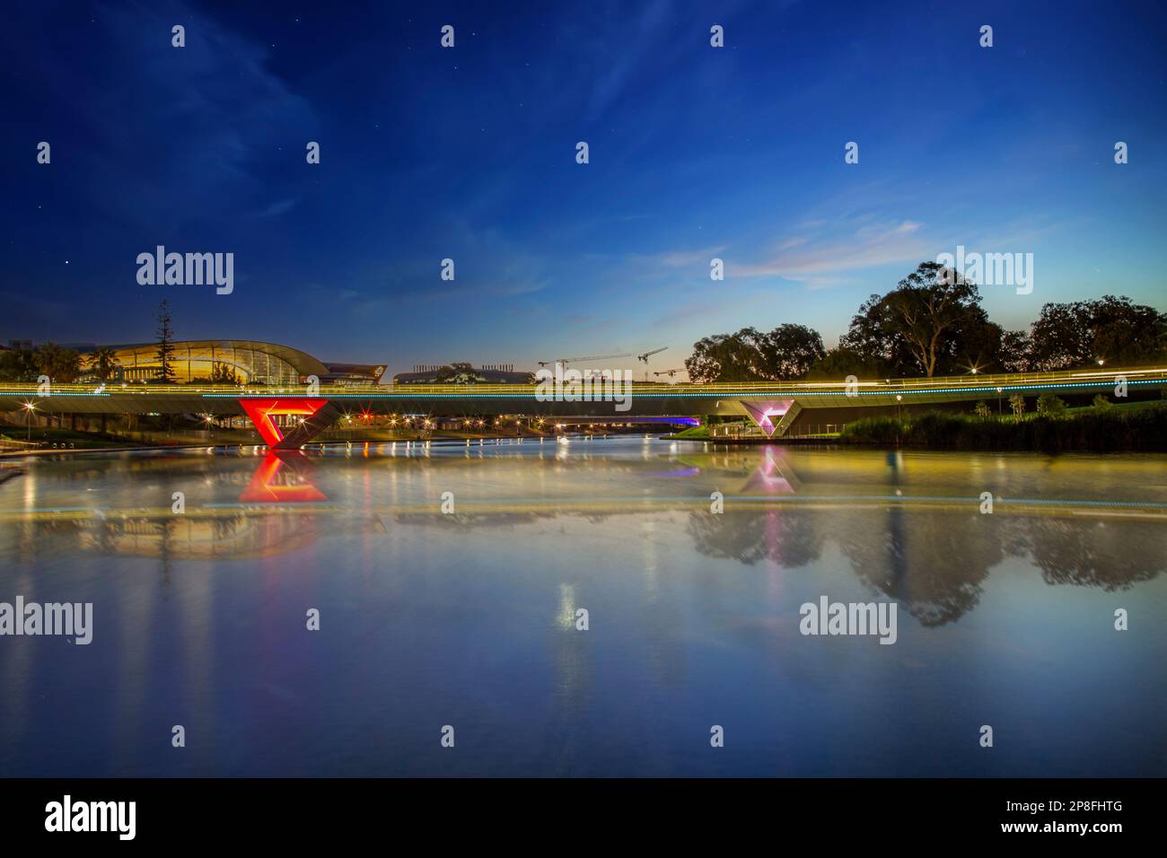River Torrens Bridge Adelaide South Australia Stock Photo Alamy