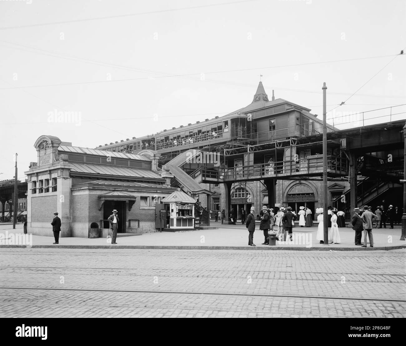 Brooklyn flatbush avenue Black and White Stock Photos & Images Alamy