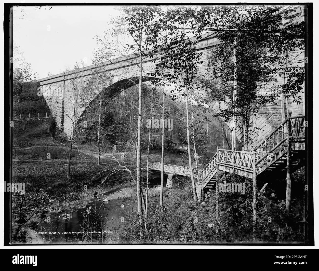 Cabin john bridge washington"Detroit Photo; English Cabin John Bridge