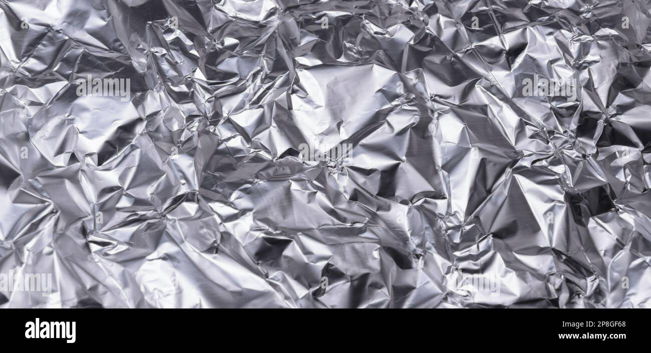 Silver foil paper hi-res stock photography and images - Alamy