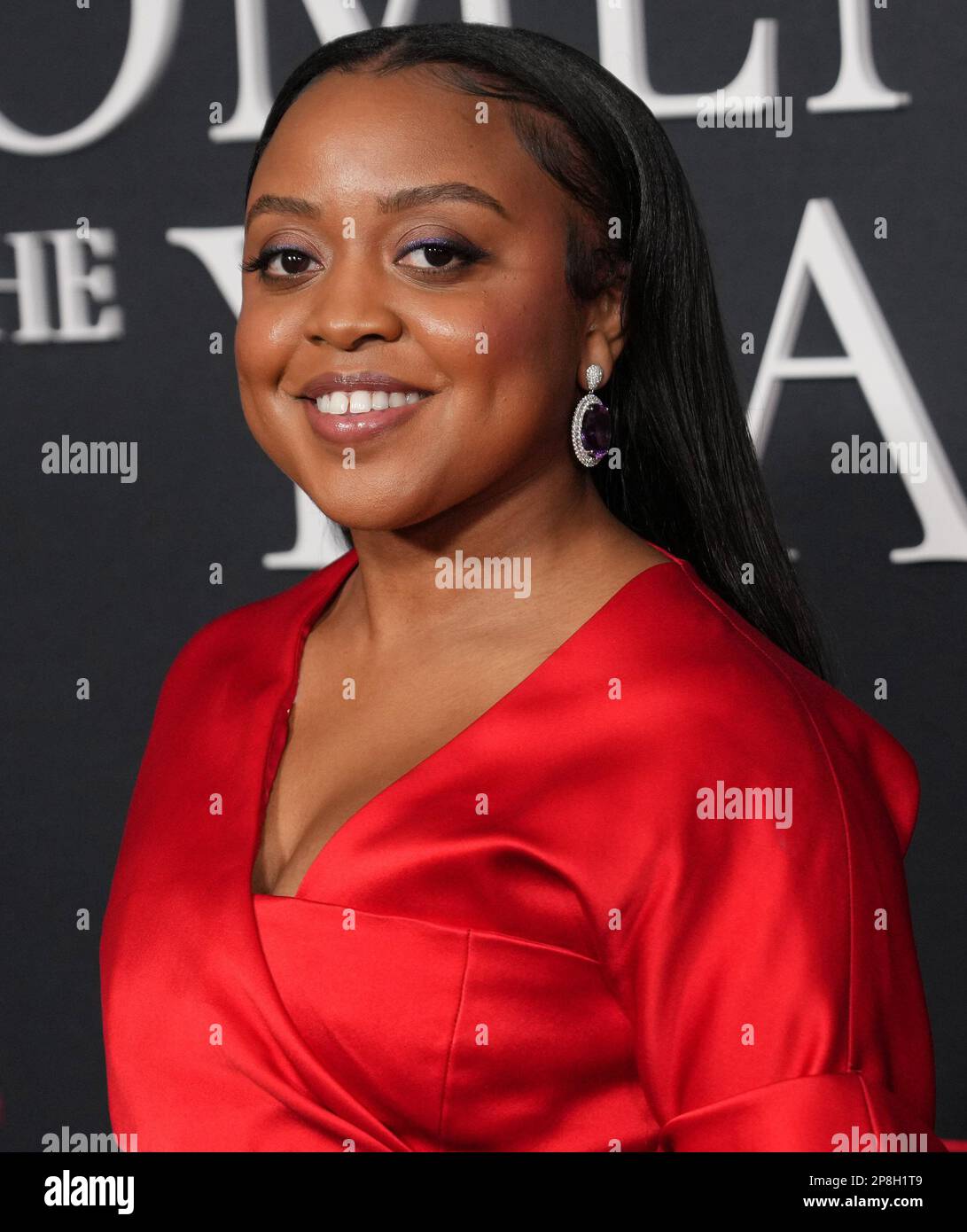 Los Angeles, USA. 08th Mar, 2023. Quinta Brunson arrives at the TIME's