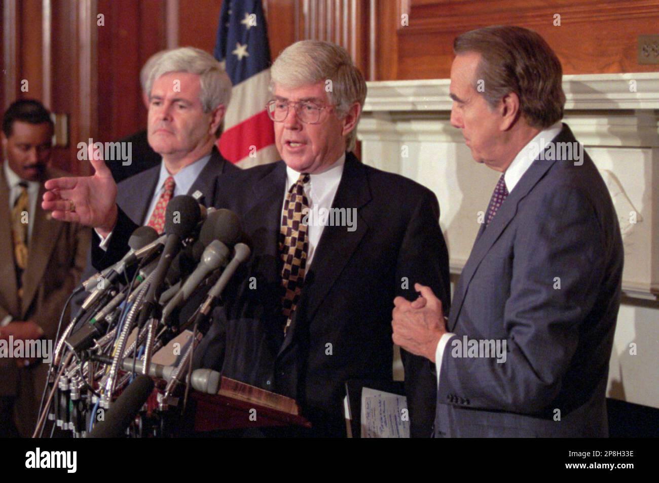 FILE - In this April 3, 1995 picture, former Housing Secretary Jack ...