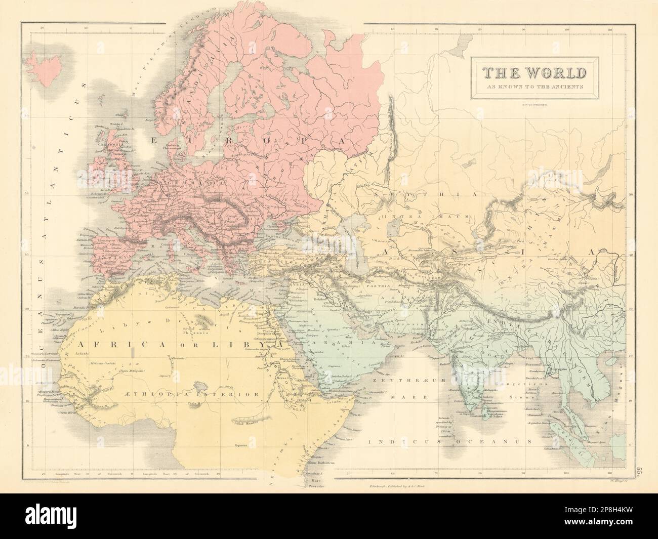 Arabia On Ancient World Map
