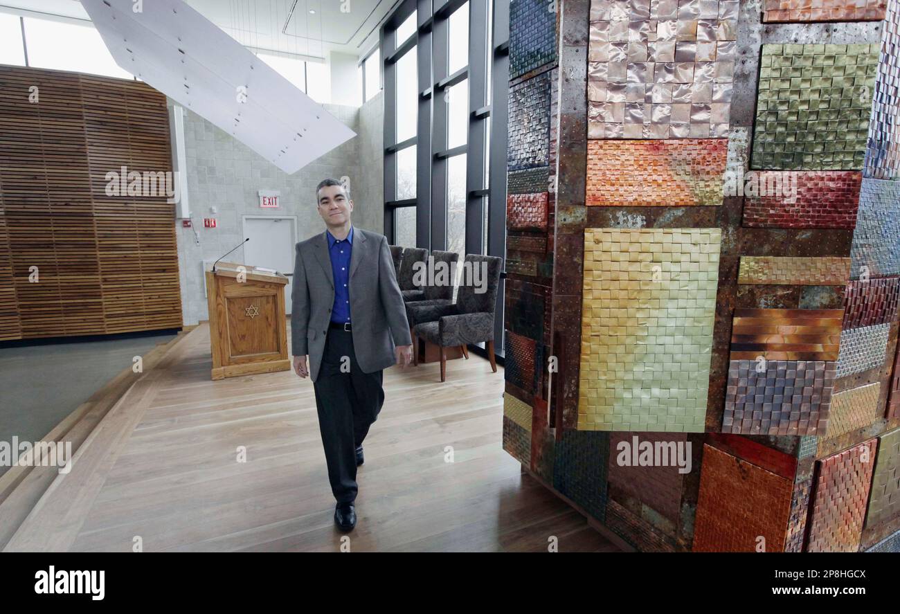 In this photo taken March 31, 2009, Rabbi Brant Rosen walks past the ...