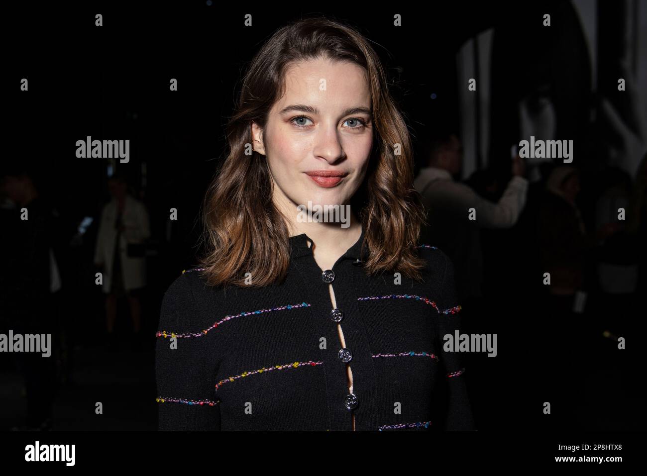 Rebecca Marder Attends The Chanel Fall Winter Ready To Wear Collection Presented