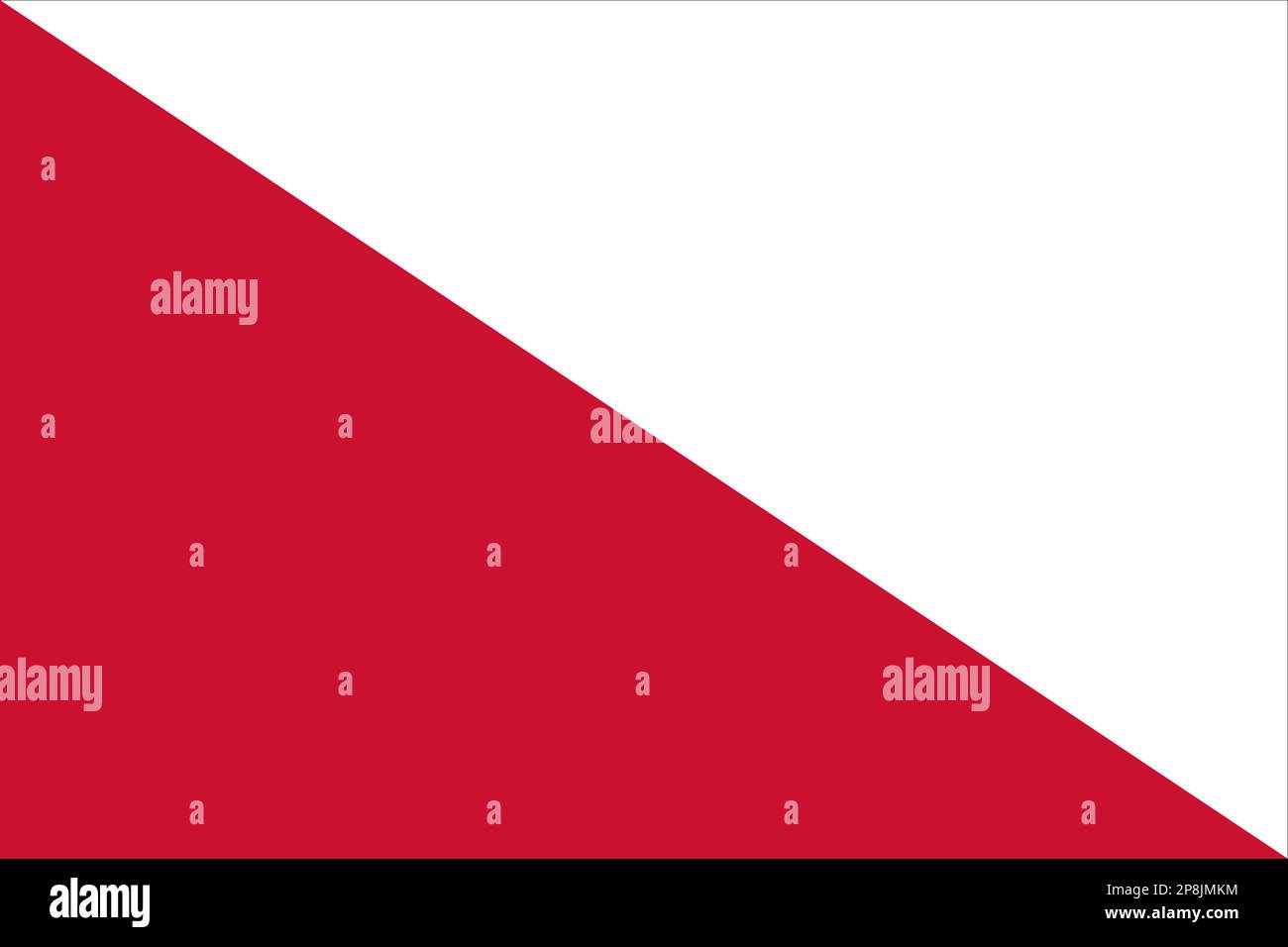 Flag of the city of Utrecht Stock Photo Alamy