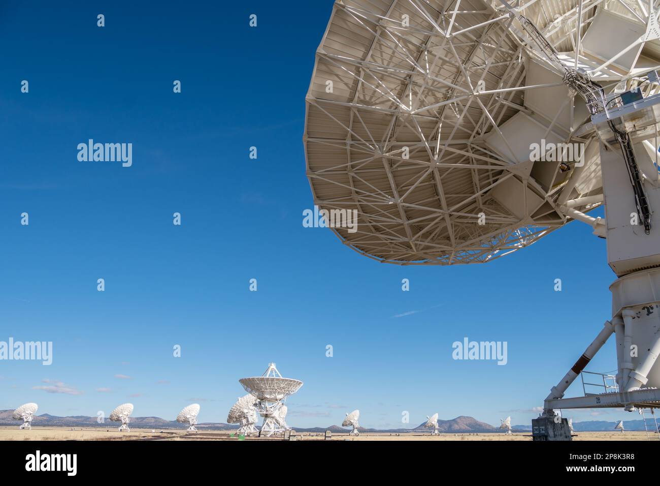 National Radio Astronomy Observatory known as the Very Large Array in Socorro, New Mexico Stock Photo