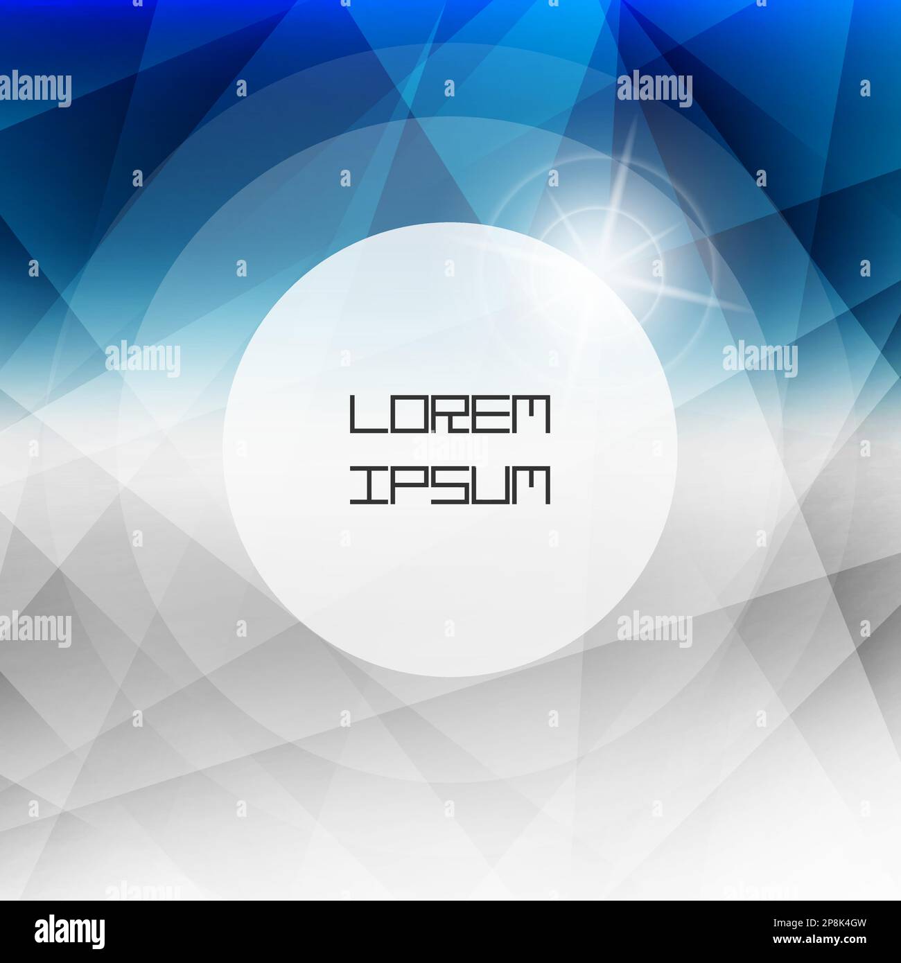 Blurred background with sky and clouds. Modern pattern. Abstract vector illustration with place for text. Stock Vector