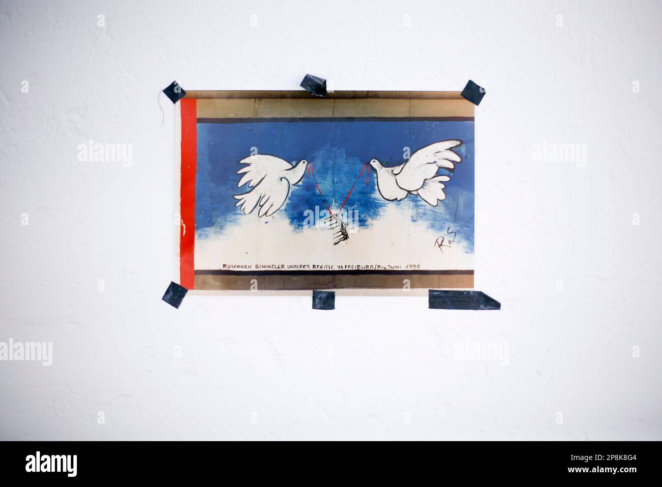 Ein Foto des Bildes der Kuenstlerin Rosemarie Schnitzler auf der