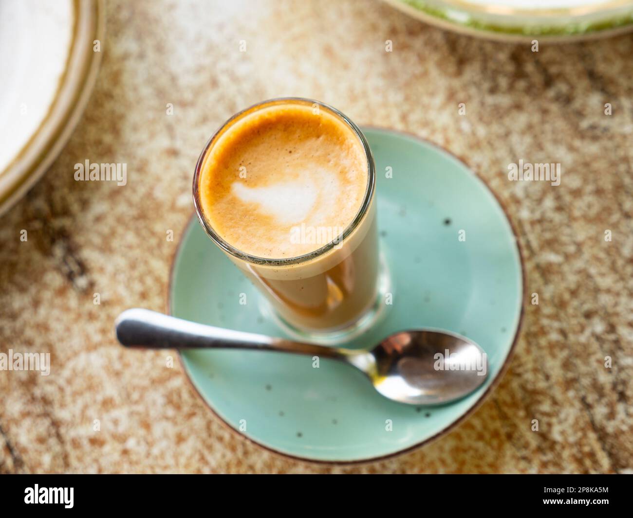 https://c8.alamy.com/comp/2P8KA5M/popular-spanish-coffee-cortado-2P8KA5M.jpg