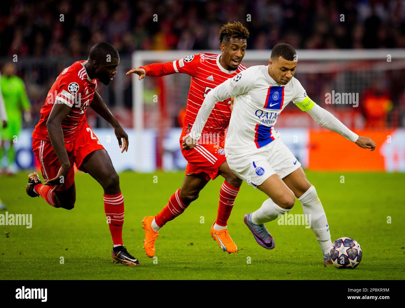 Bayern Munich star Kingsley Coman, Juventus midfielder Adrien Rabiot have  fun with PSG's Kylian Mbappé - Bavarian Football Works