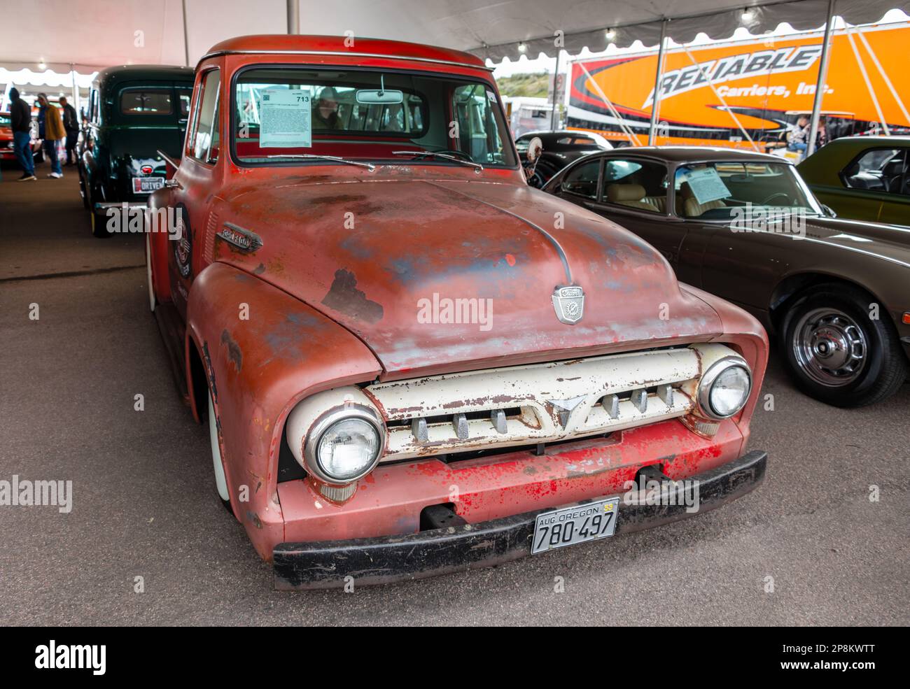 1953 Ford F-100 Pickup Stock Photo