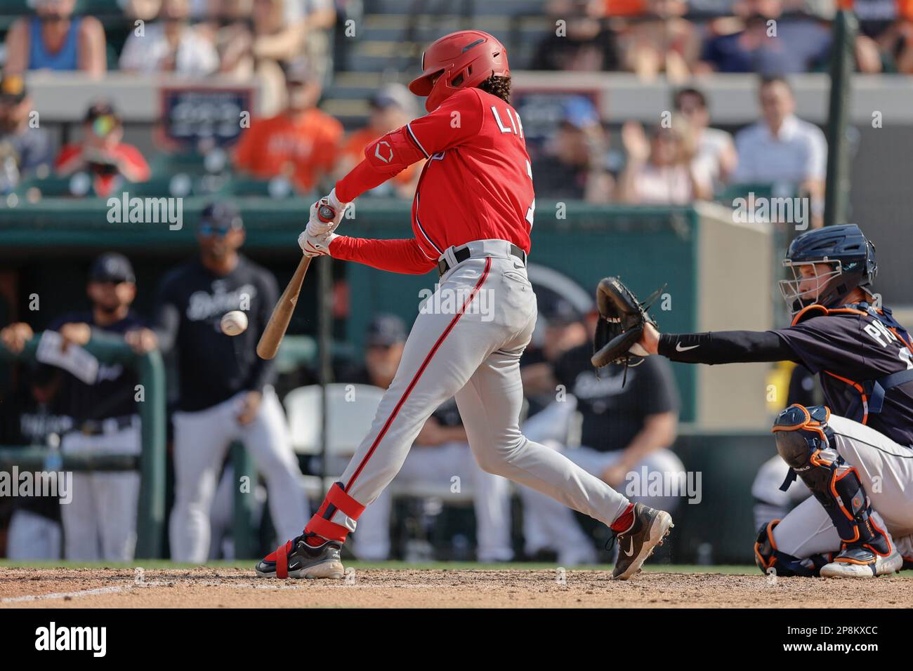 Lakeland FL USA; Washington Nationals third baseman Trey (7