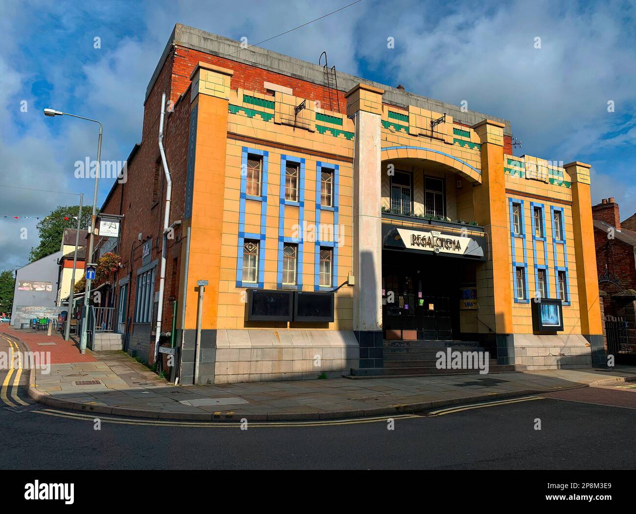 The Regal Cinema in Melton Mowbray, UK, which opened in 1933 Stock ...