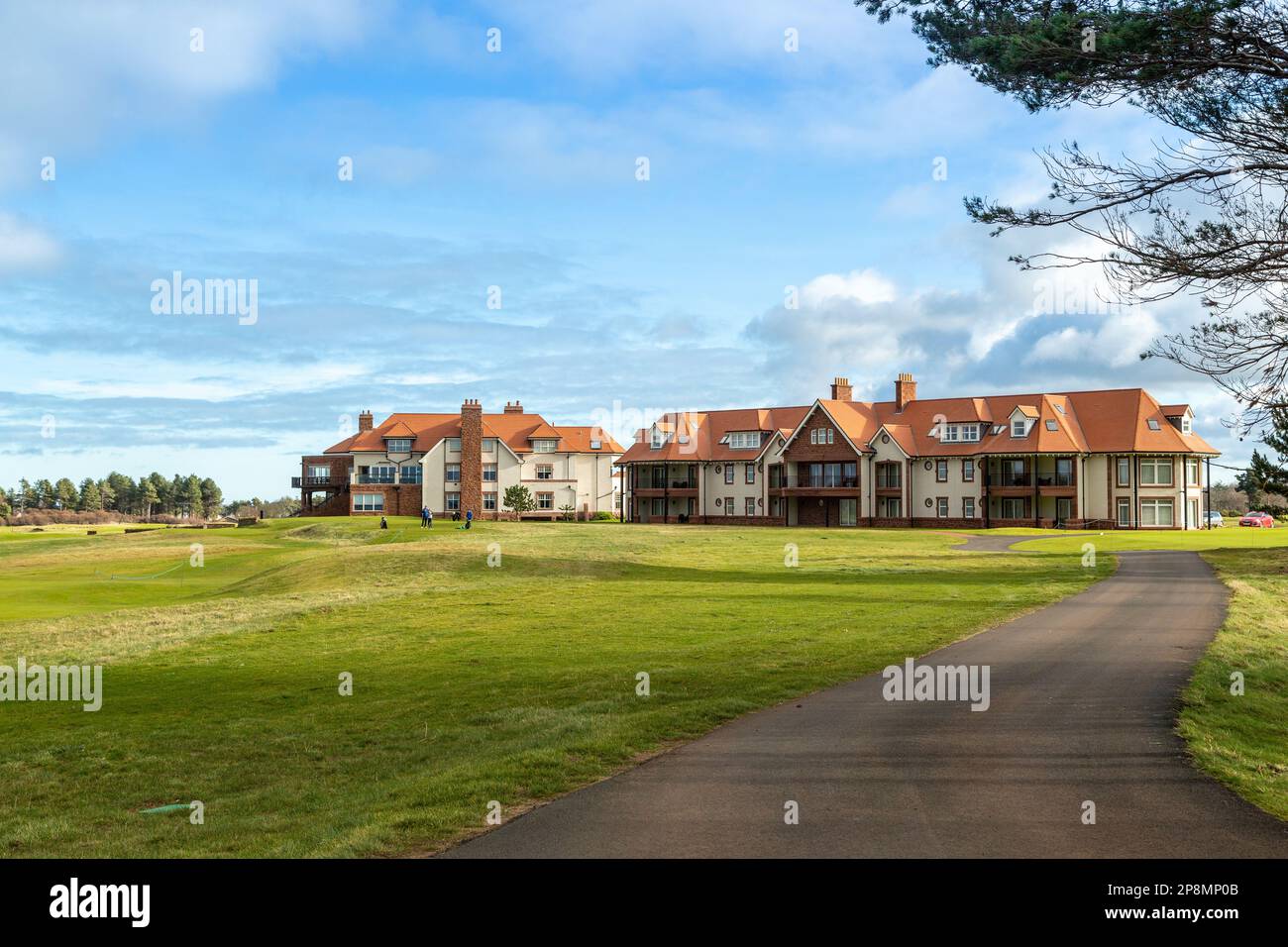 The Renaissance Golf Club, Club House Stock Photo Alamy