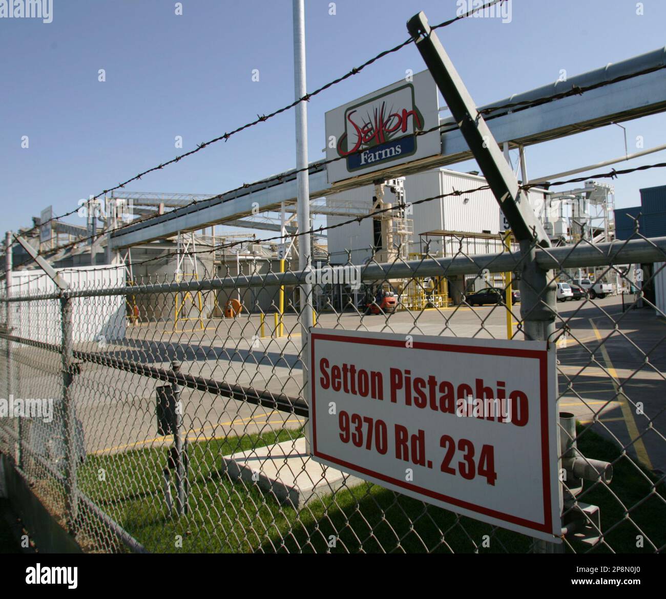 Setton Pistachio of Terra Bella Inc. is a processing plant shown Tuesday, March 31, 2009 in
