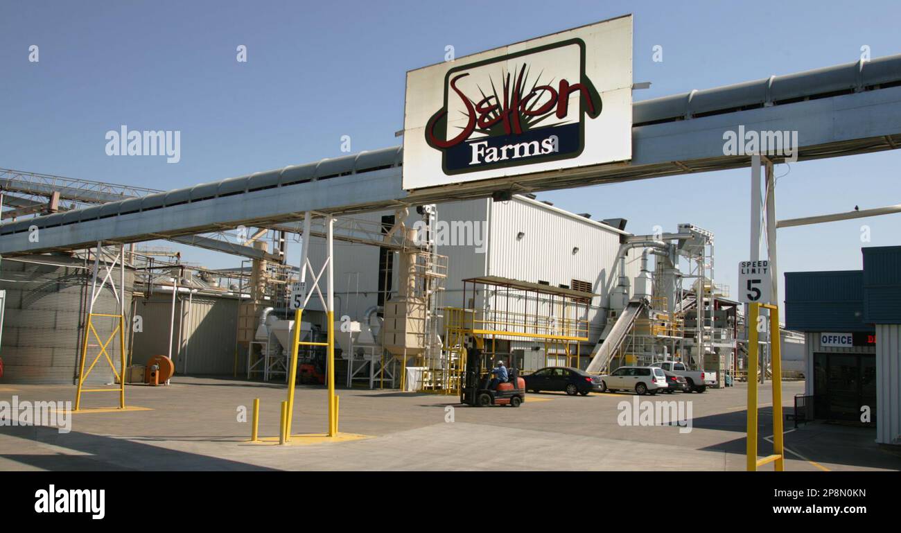 Setton Pistachio of Terra Bella Inc. is a processing plant shown