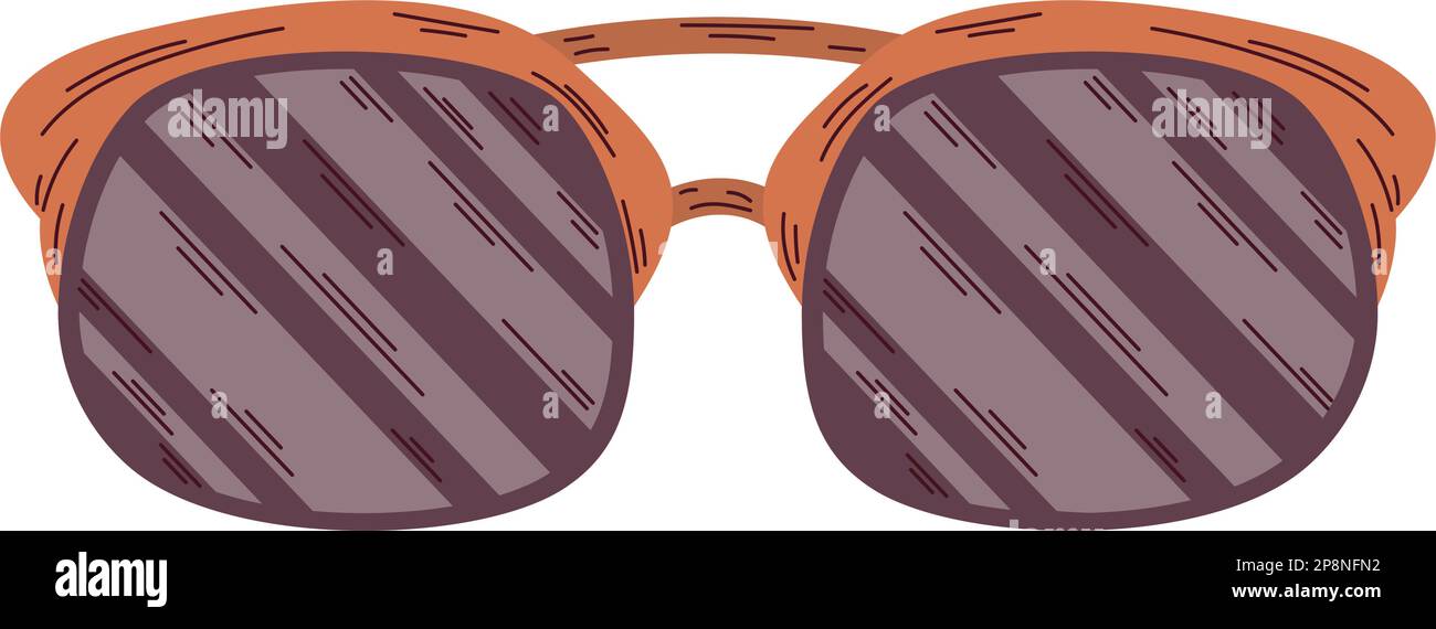 summer sunglasses optical accessory icon Stock Vector Image & Art - Alamy