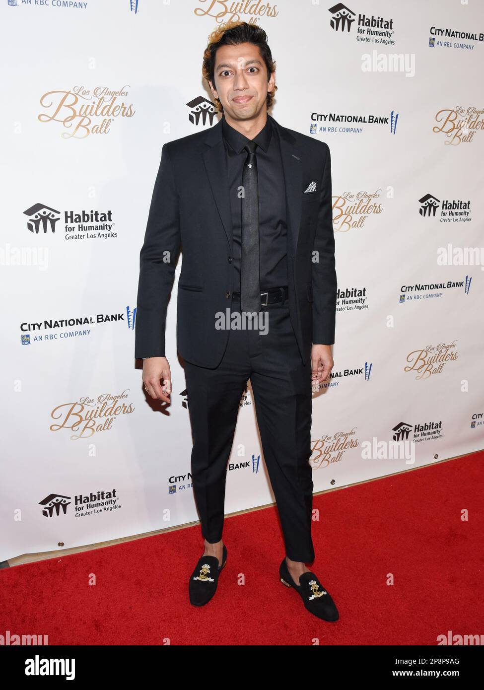 March 8, 2023, Beverly Hills, California, United States: Adit Dileep attends Habitat LA 2023 Los Angeles Builders Ball. (Credit Image: © Billy Bennight/ZUMA Press Wire) EDITORIAL USAGE ONLY! Not for Commercial USAGE! Stock Photo
