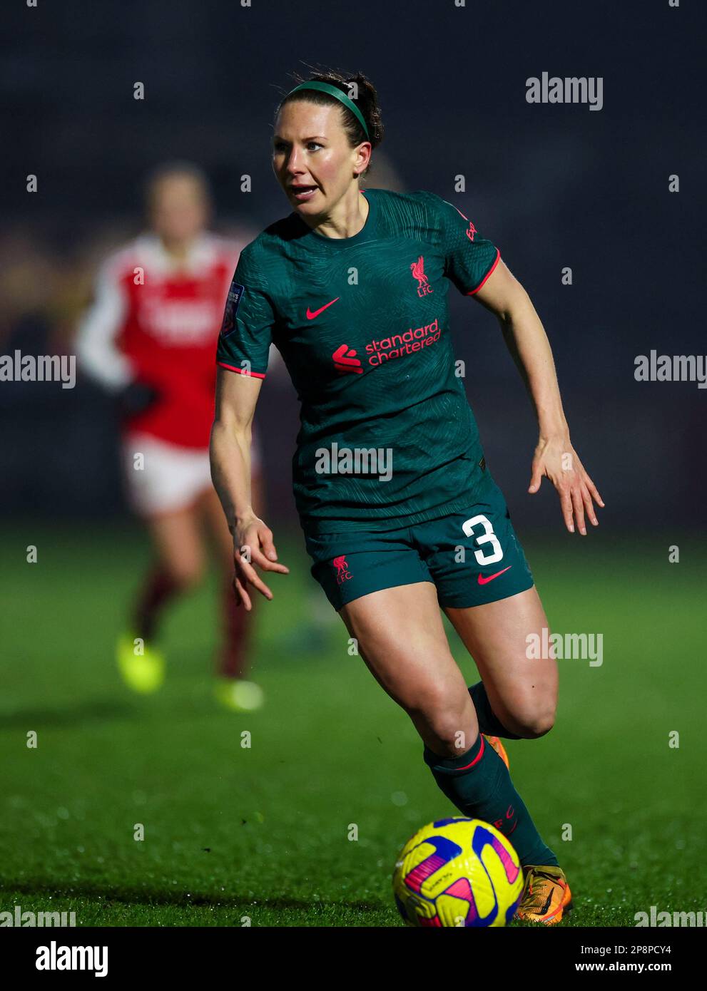 Liverpool’s Leighanne Robe in action during the Barclays Women's Super